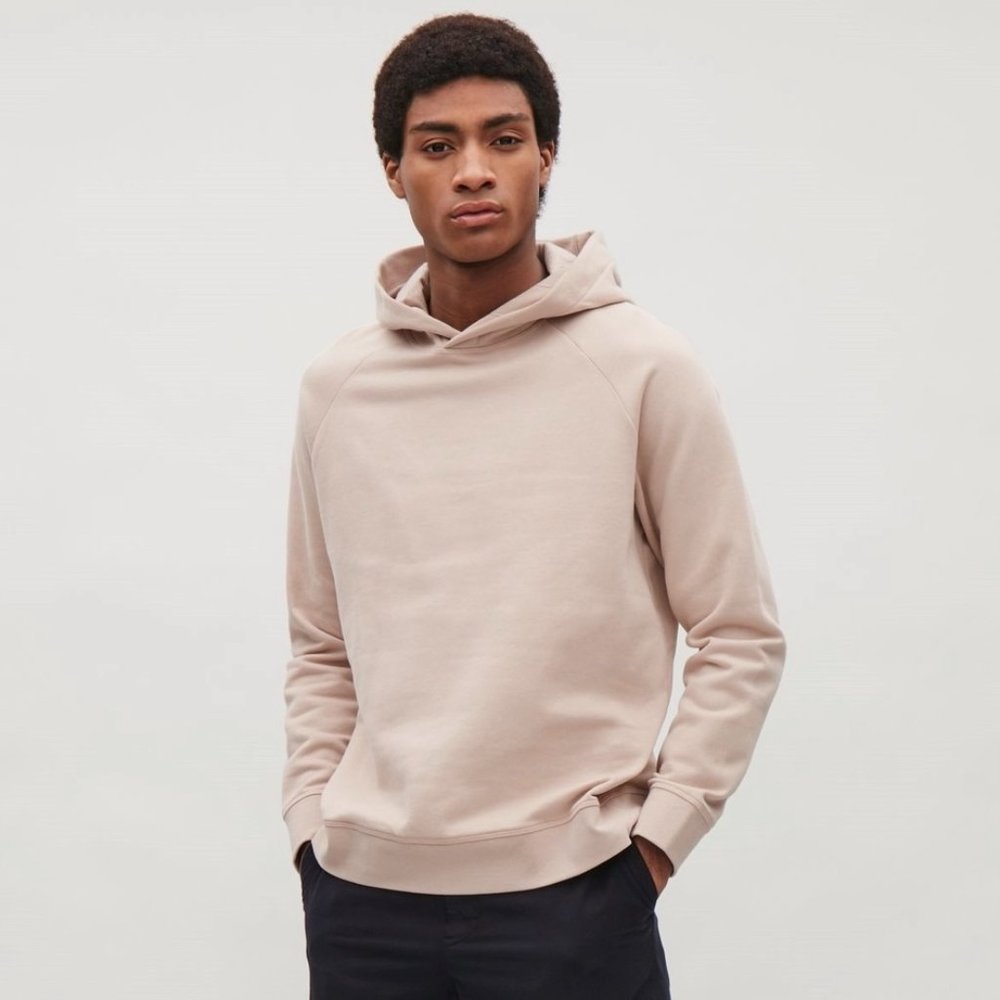 COS Dusty Pink Boxy Hoodie